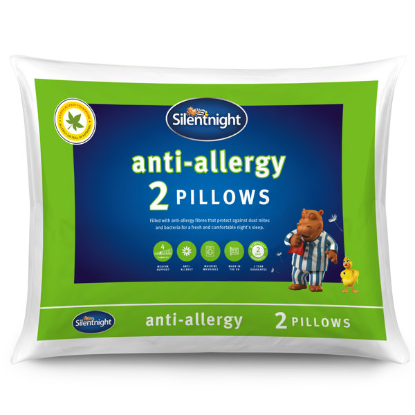 Silentnight Anti Allergy Pillow & Reviews Wayfair.co.uk